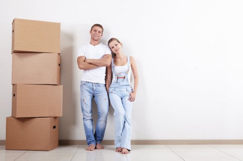 Moving van pricing details for a Notting Hill removal service