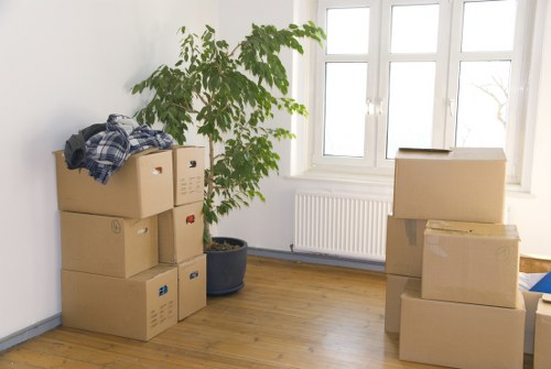 Careful loading of furniture for a Notting Hill house move