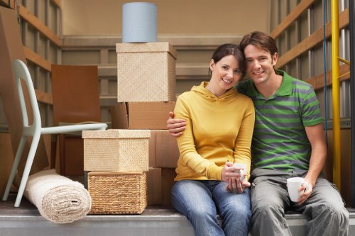 Furniture moving support for a flat removal in Notting Hill