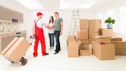 Packing and transport preparation for a local move in Nottinghill