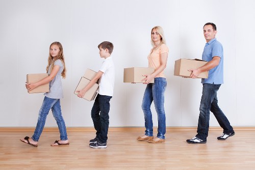 Organised packing materials for local relocation